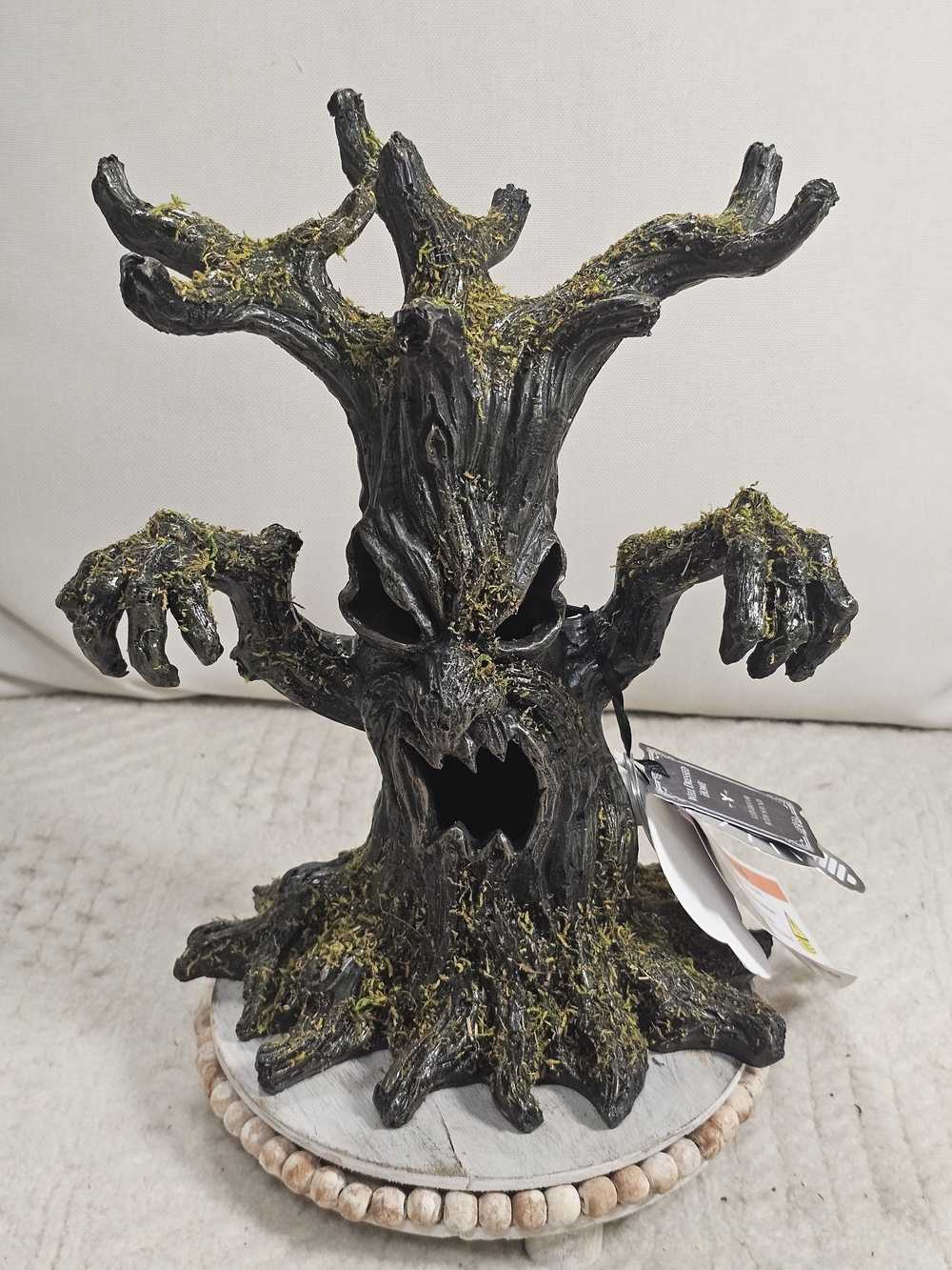 NEW! Light Up and making sounds  Haunted Spooky Tree with Moss Halloween  viral